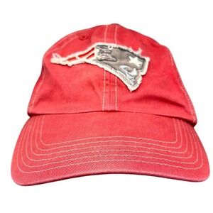 New England Patriots Mens Adjustable Strapback Hat NFL Team Distressed Vintage